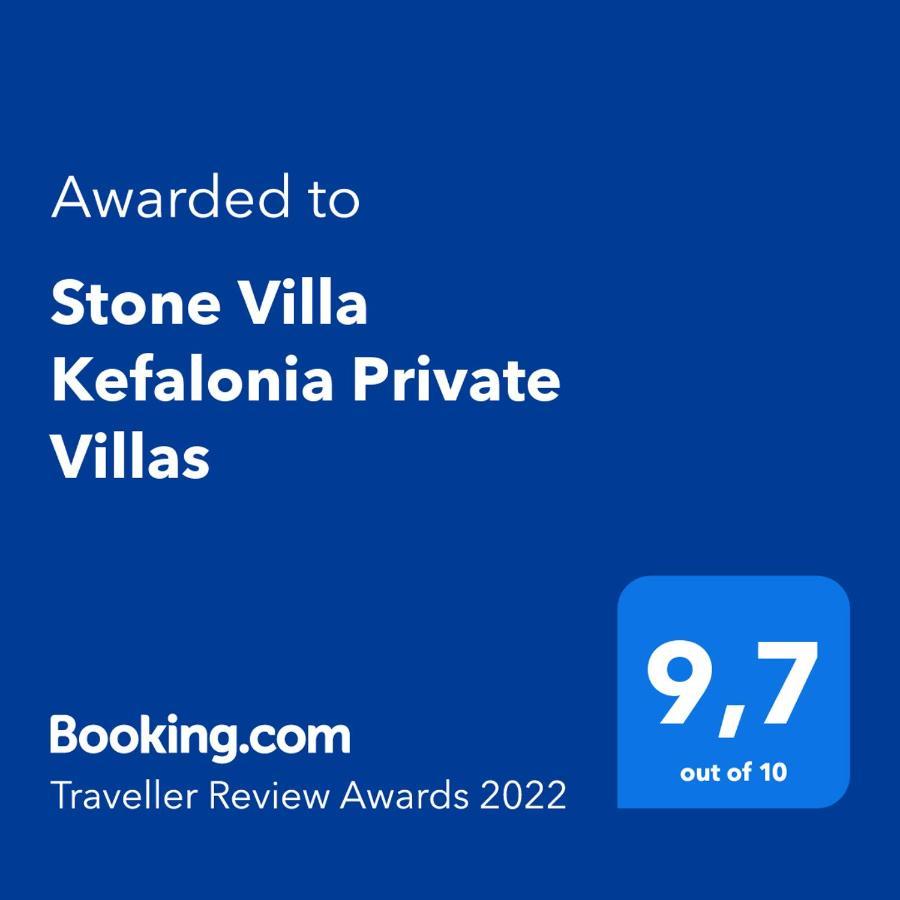 Stone Villa Kefaloniaprivatevillas Trapezaki  Zewnętrze zdjęcie